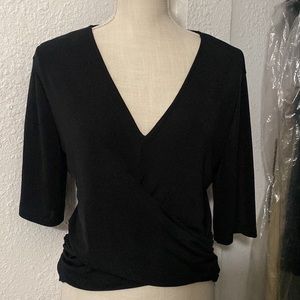 Zara Surplice Top